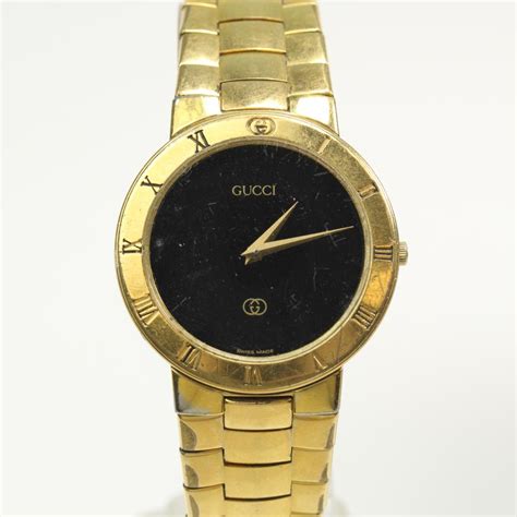 18 carrot gold gucci watch|GUCCI .